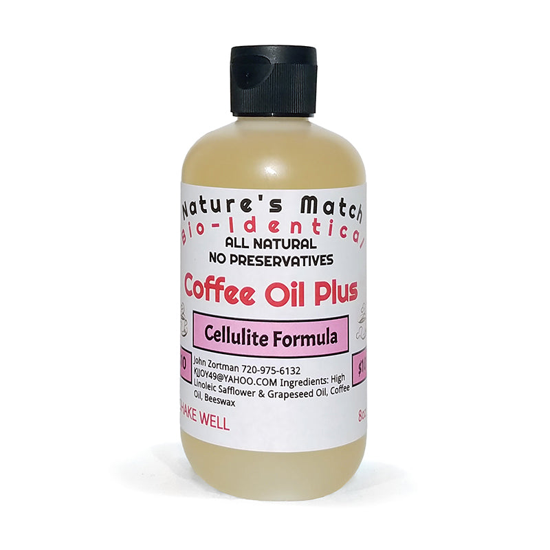 Nature's Match Coffee Oil Cellulite Toner - 8oz
